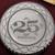 25th Silver Wedding  Anniversary Collector Plate 1 thumbnail