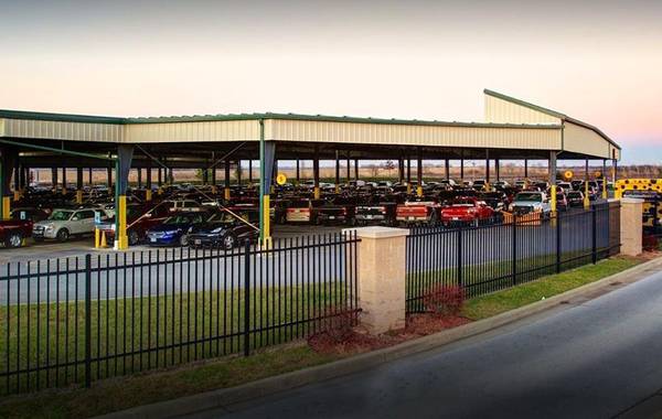 Parking by ABIA with Shuttles 1