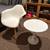 MCM Eames style chair and tulip table 3 thumbnail