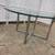 Vintage Midcentury modern chrome and glass top coffee table 5 thumbnail