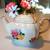 1930-1940s Sadler England Mini Cube Teapot with Pink and Yellow Roses 1 thumbnail