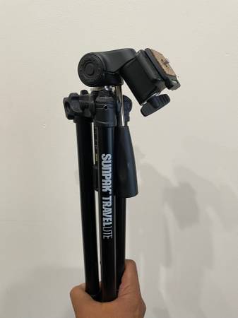 Sunpak TravelLite Tripod - $15 (Carmel Valley)63442621566593121