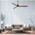 NEWProgress Lighting   60"Ceiling Fan - 1 Light in Antique Bronze 3 thumbnail