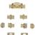 A29 Hardware 6 Feet Solid Brass Classic Style Window Cremone Bolt, Polished Lacq 4 thumbnail