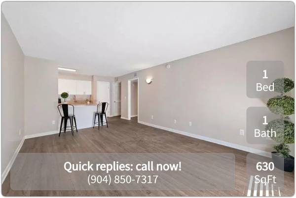 $1,174 / 1br - 630ft2 - Pet paradise! 1 Bed/1 Bath perfect for furry companions. (Jacksonville)64005272393473121