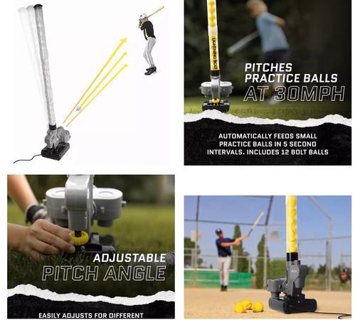 SKLZ Lightening Bolt Pro Pitching Machine 1