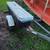 Retired v well boat trailer 13ft long 2 thumbnail