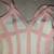 new petite dress pink white stripe S gay twink teen boy cute sexy sub 2 thumbnail