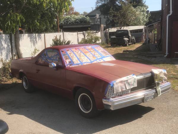 1980 Chevy El Camino - $3,500 (san jose east)63477433542787120