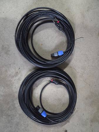 50' Monster Speaker Cables 1