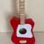 Loog Mini 3-String Guitar Set with Gig Bag & Flashcards - Like New! 6 thumbnail