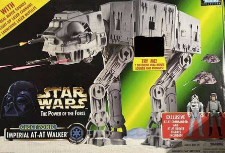 Vintage STAR WARS 1997 KENNER ELECTRONIC IMPERIAL WALKER 1