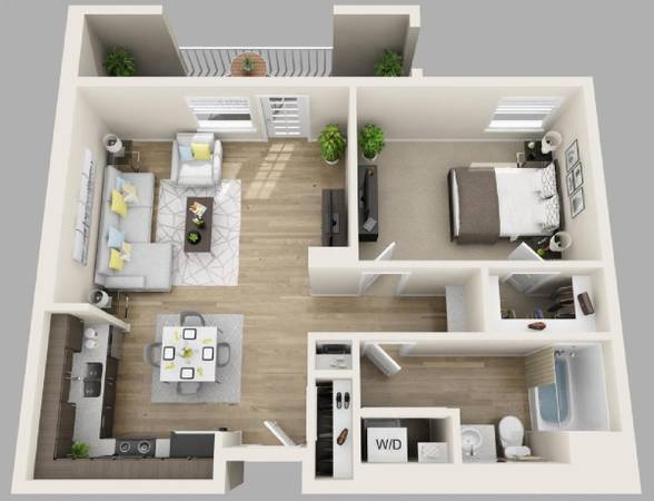 $2,599 / 1br - 804ft2 - Crystal-clear refreshing outdoor swimming pool, Yoga/spinning room (Riverpark)63800304835075121