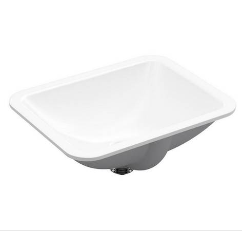 Kohler K-20000-0 Caxton Rectangle 20.25 Undermount Bathroom