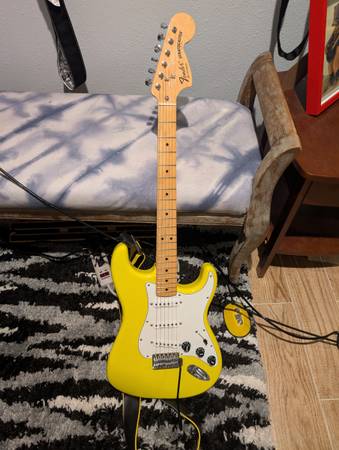 ◆大感謝祭!! Stratcaster type Yellow G1S22352 ◇大感謝祭!! Stratcaster type Yellow G1S22352