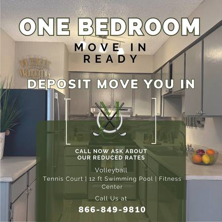 $850 / 1br - IT'S TIME TO START LIVING THE REAL LIFE AT THE MASTERS! (El Paso)63971559469059120