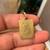 18K Italian yellow Gold Pendant with Virgin Mary 2 thumbnail
