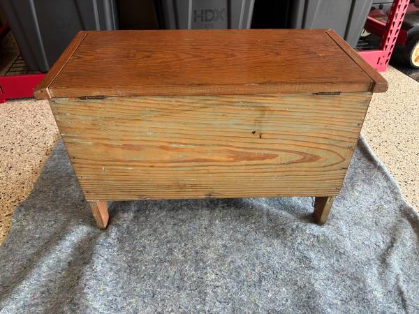 Antique Small Wooden Chest - furniture - by owner - sale - craigslist
