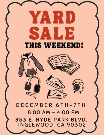 Yard Sale this weekend!! 1