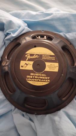 Fender speaker 1