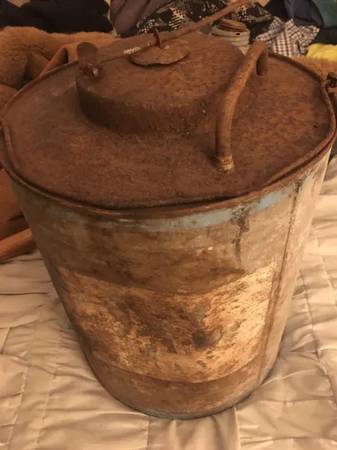 Antique Fuel Container 1