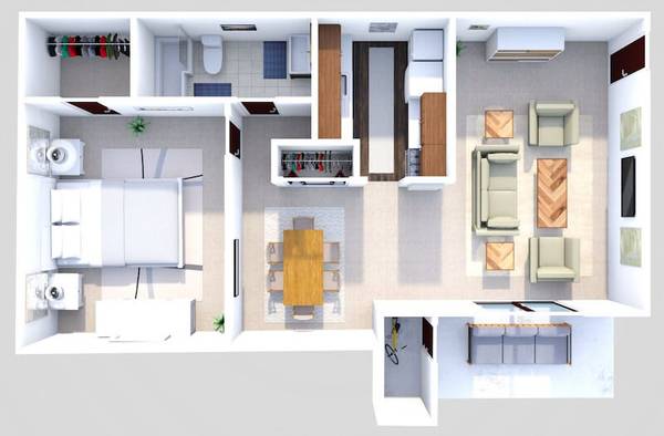 $800 / 1br - 710ft2 - Close to all amenities awaits just for you, apply now and today !!! (1200 E Elmwood Dr, Terre Haute, IN)63675847001603120