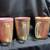 3 Vintage Raffiaware insulated Coffee mugs 2 thumbnail