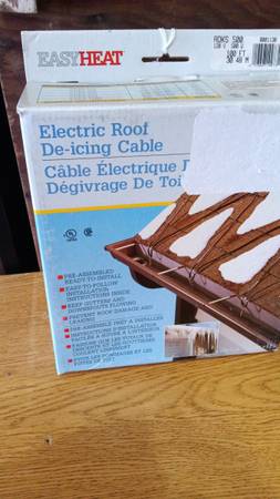 NiB - easyheat electric roof / gutter de-icing cable 100 ft 1