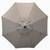 SimplyShade 9-ft Greige Slide-tilt Market Patio Umbrella - Navy 3 thumbnail