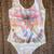 VAN HALEN WHITE SWIMSUIT BODYSUIT Sz Medium Never Worn 3 thumbnail