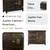 Jupiter iron works est 1925 black rustic cabinet 3 thumbnail