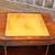 Antique Leather Top Tiered Mahoghany Table Side Table Bookcase End Table 3 thumbnail