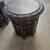 Tables Carved Mango Wood Round Top Octagon Base $235 pair 10 thumbnail
