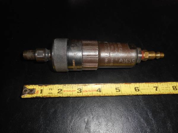 CLECO - INLINE DIE GRINDER (1/4" in. COLLET) MODEL #116GLF250 1
