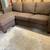 Snall apt size sectional sofa 1 thumbnail