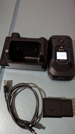 Kyocera DuraXE Epic AT&T Only  Flip Phone E4830 1