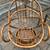 Rattan / bamboo swivel chair with cushion A247 13 thumbnail