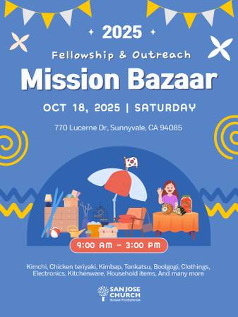 Church Yard Sale, Mission Bazaar 1