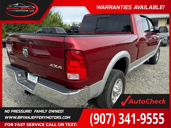 2012 Ram 2500 Mega Cab Laramie Pickup 4D 6 13 ft FOR ONLY $539/mo! - $33,995 (Bryan Jeffery Motors)63442813195777124