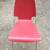 1990 Vilmar Red Molded Plywood Chair 1 thumbnail