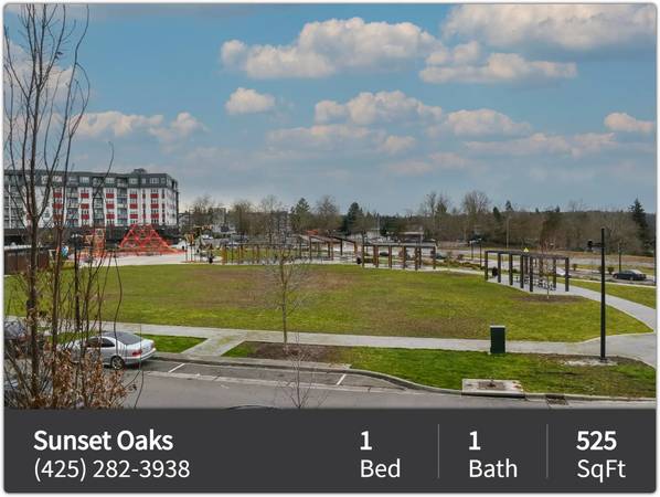 $1,610 / 1br - 525ft2 - Lovely community in Renton. 1 Bed, 1 Bath. Affordable Housing (Renton)63773355423489122