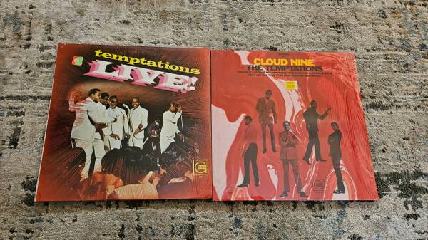 TEMPTATIONS Vinyl Record Albums 1