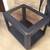 Black End table with beveled glass top 10 thumbnail