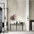 Silviano Crate Barrel 60” Black Iron Console 2 thumbnail