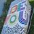 BE YOU rainbow fleece blanket/fabric 58x69" 2 thumbnail