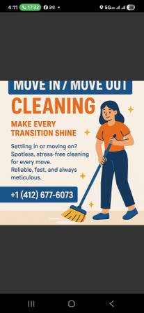 MOVE IN MOVE OUT CLEANING SERVICES. 1