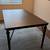 Studded Dining Table - Dark Wood Color 4 thumbnail