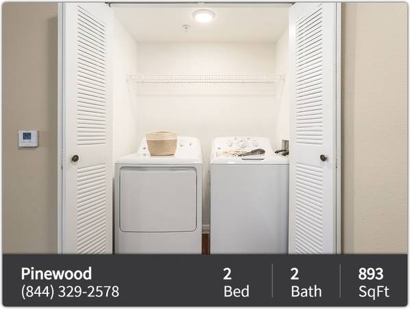 $1,160 / 2br - 893ft2 - Enjoy spectacular views from your beautiful 893 Sq Ft, 2 BR, 2 BA (Houston - North Houston)63924170233346122