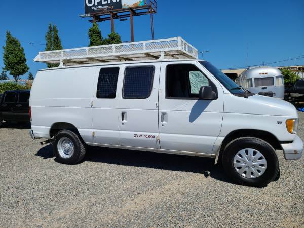 1998 FORD E350 ECONOLINE V8 CARGO VAN (( 158739 MILLAS )) FUNCIONA EXCELENTE - $3,995 (LLAME PARA DISPONIBILIDAD)63624422430593123