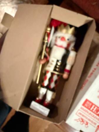 Seiffener Jester & Steinbach Troll Gardener Nutcrackers in orig. boxes 1